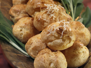 Gougères like little bits of heaven